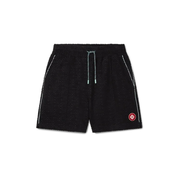 Monogram Jacquard Towelling Shorts Monogram Jacquard Towelling Shorts