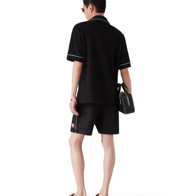Monogram Jacquard Towelling Shorts Monogram Jacquard Towelling Shorts