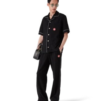 Monogram Jacquard Towelling Trousers