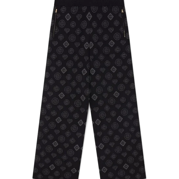 Monogram Jacquard Trousers Monogram Jacquard Trousers