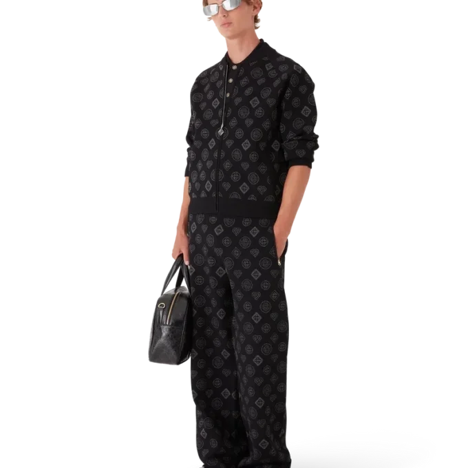 Monogram Jacquard Trousers Monogram Jacquard Trousers