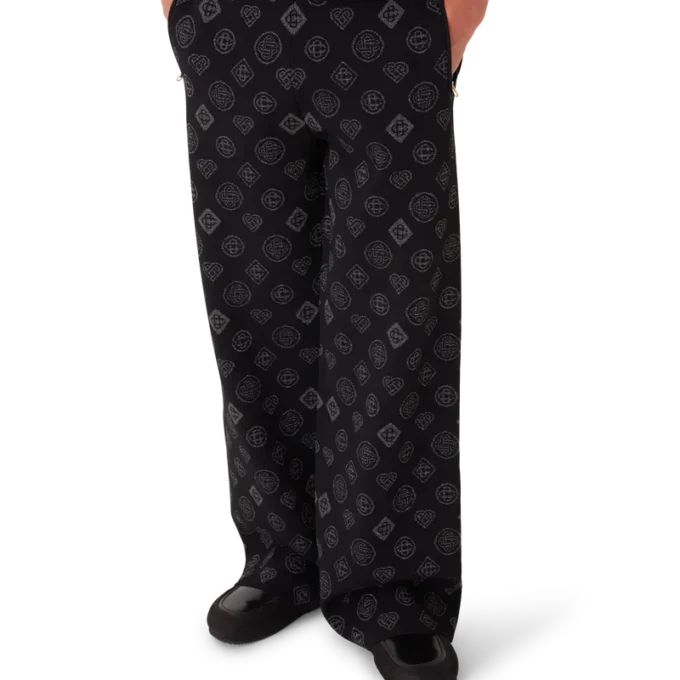 Monogram Jacquard Trousers Monogram Jacquard Trousers