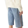 Monogram Jean Shorts Monogram Jean Shorts