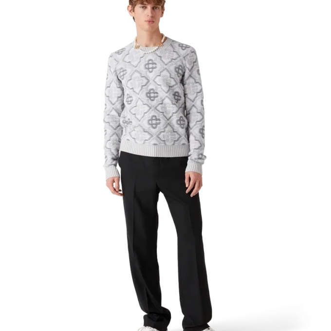 Monogram Knit Jumper