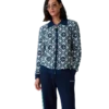 Monogram Knit Zip Jumper