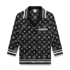 Monogram Pyjama Silk Satin Shirt