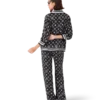 Monogram Pyjama Silk Satin Trousers Monogram Pyjama Silk Satin Trousers
