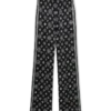 Monogram Pyjama Silk Satin Trousers Monogram Pyjama Silk Satin Trousers