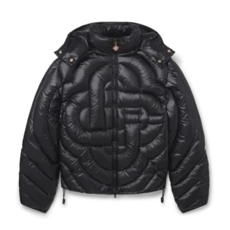 Monogram Quilted Nylon Puffer Jacket