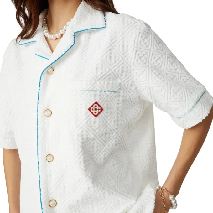 Monogram Towelling Shirt Monogram Towelling Shirt
