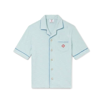Monogram Towelling Short Sleeve Shirt Monogram Towelling Short Sleeve Shirt