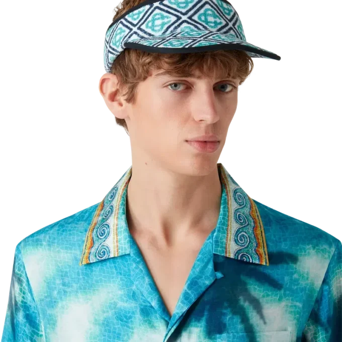 Monogram Towelling Visor Monogram Towelling Visor