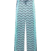 Monogram Wave Silk Trousers Monogram Wave Silk Trousers
