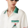 Montagne Ondulae Short Sleeve Silk Shirt Montagne Ondulae Short Sleeve Silk Shirt