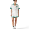 Tennis Pleated Silk Pleated Mini Skirt Tennis Pleated Silk Pleated Mini Skirt