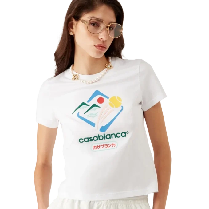 Montagne Sportif Cropped T-Shirt Montagne Sportif Cropped T-Shirt