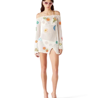 Motif Crochet Dress