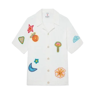 Motif Crochet Shirt