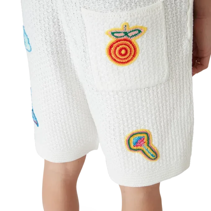 Motif Crochet Shorts Motif Crochet Shorts