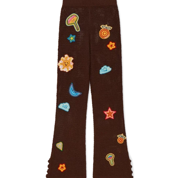 Motif Crochet Trousers Motif Crochet Trousers