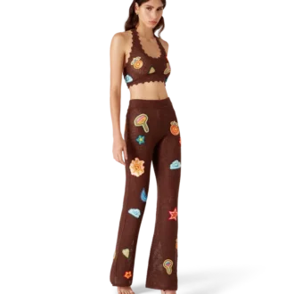 Motif Crochet Trousers