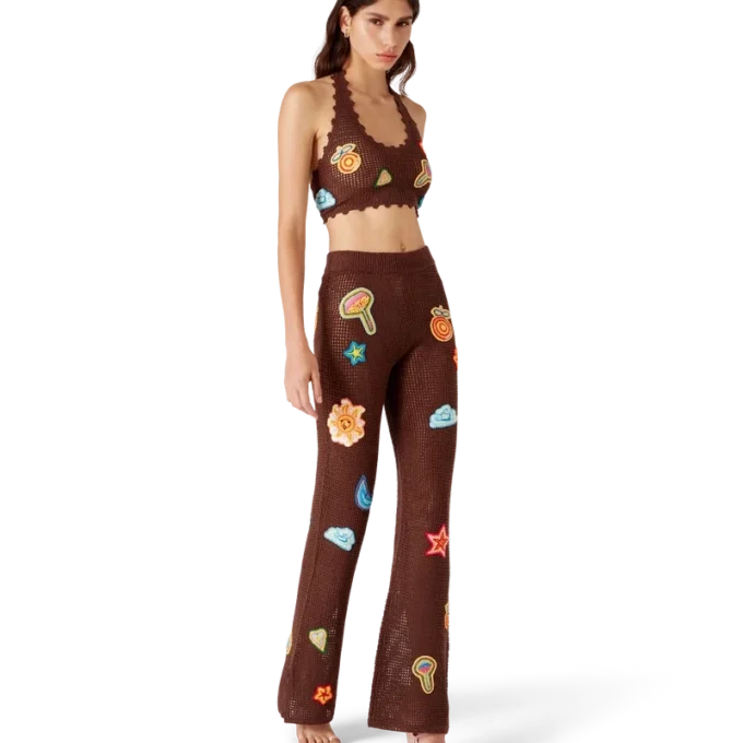 Motif Crochet Trousers Motif Crochet Trousers