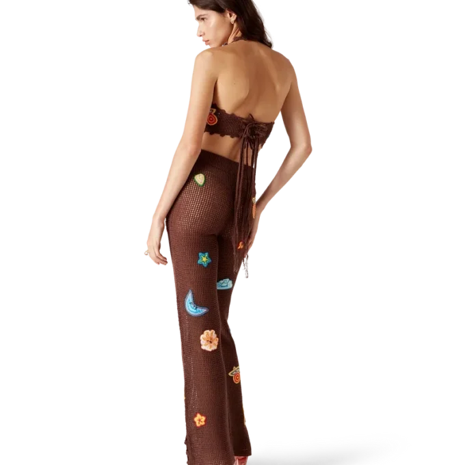 Motif Crochet Trousers Motif Crochet Trousers
