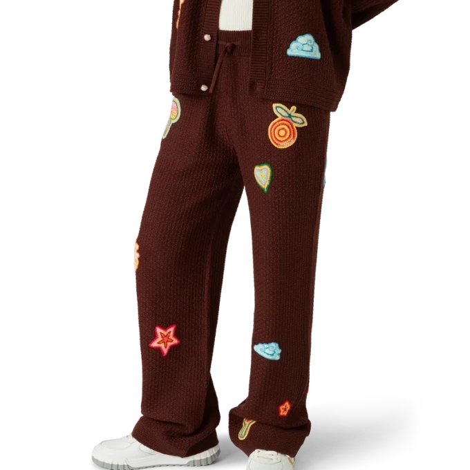 Motif Crochet Trousers Motif Crochet Trousers