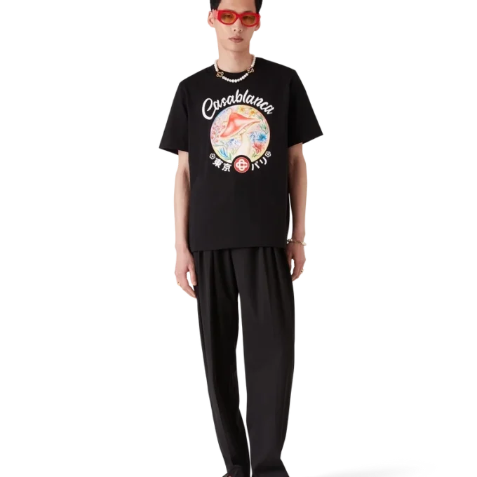 Mushroom Emblem T-Shirt Mushroom Emblem T-Shirt