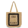 Natural Raffia Tote