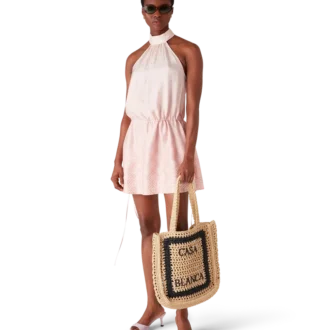 Natural Raffia Tote