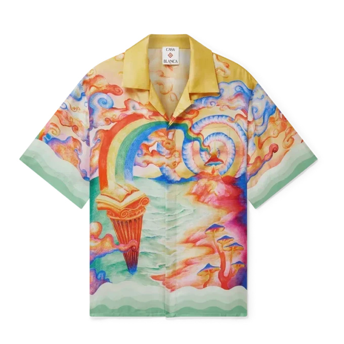 Nature’s Teacher Short Sleeve Silk Shirt Nature’s Teacher Short Sleeve Silk Shirt