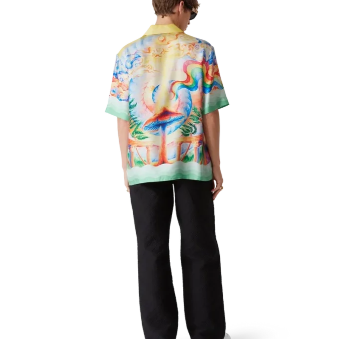 Nature’s Teacher Short Sleeve Silk Shirt Nature’s Teacher Short Sleeve Silk Shirt