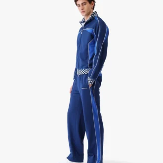 Navy Cyber Tricot Track Pants