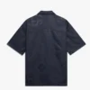 Navy Half Tone Monogram Short Sleeve Shirt Navy Half Tone Monogram Short Sleeve Shirt