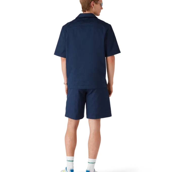 Navy Monogram Short Sleeve Shirt Navy Monogram Short Sleeve Shirt