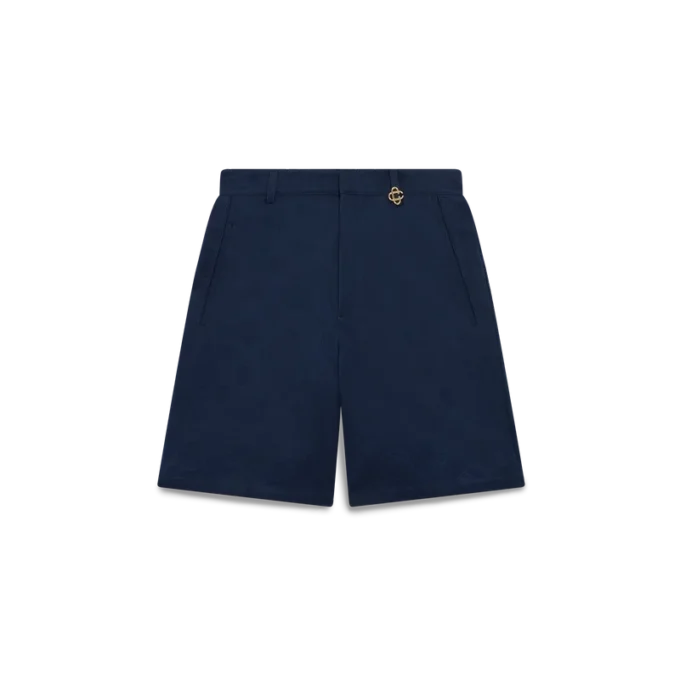 Navy Monogram Shorts Navy Monogram Shorts