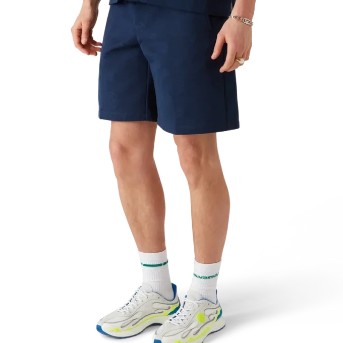 Navy Monogram Shorts Navy Monogram Shorts
