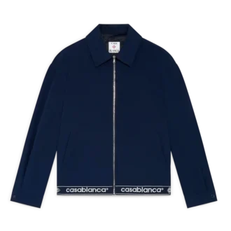 Navy Wool Suit Jacket