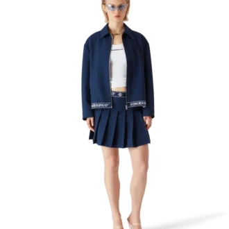Navy Wool Suit Jacket