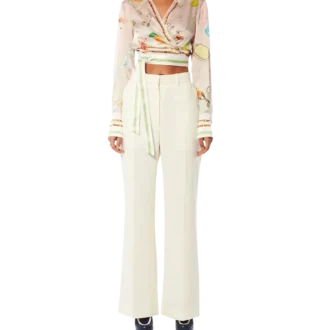 Ne Pas Deranger Wrap Blouse