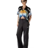 Nylon and Satin Mountain Camo Cargo Trousers Nylon and Satin Mountain Camo Cargo Trousers