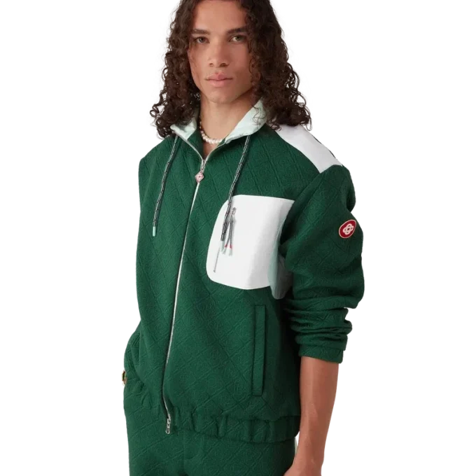Nylon Monogram Jacquard Jacket Nylon Monogram Jacquard Jacket