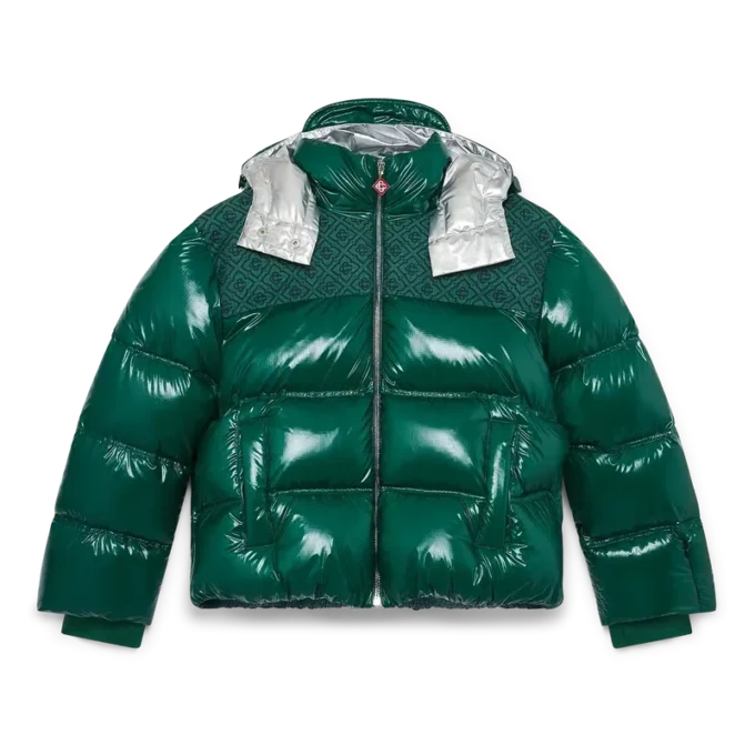 Nylon Puffer Down Jacket
