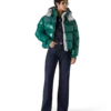 Nylon Puffer Down Jacket