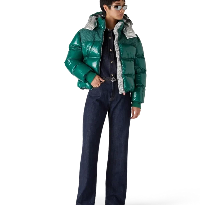 Nylon Puffer Down Jacket