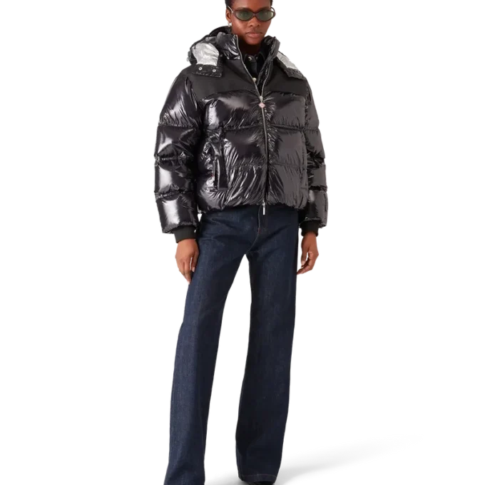 Nylon Puffer Down Jacket