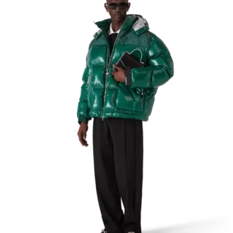 Nylon Puffer Down Jacket