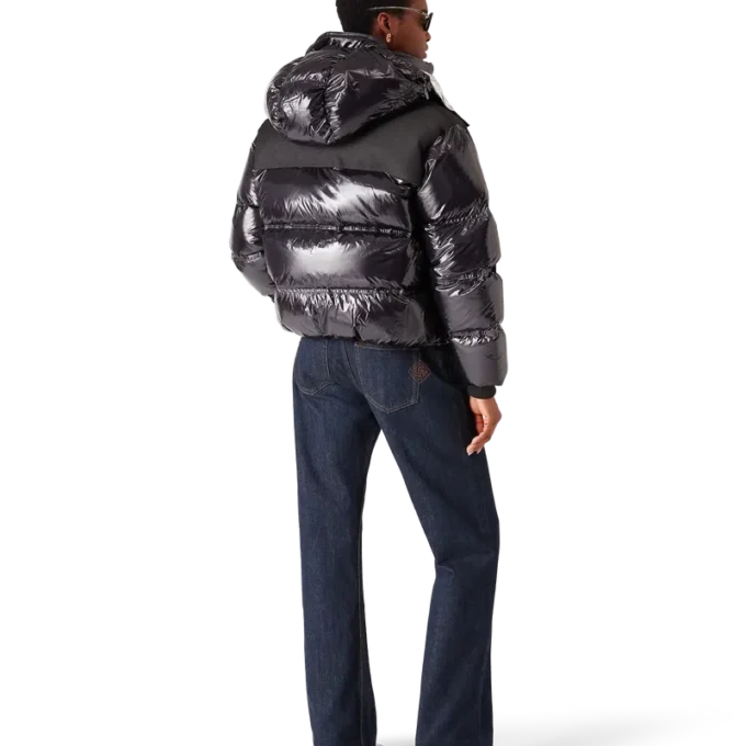 Nylon Puffer Down Jacket
