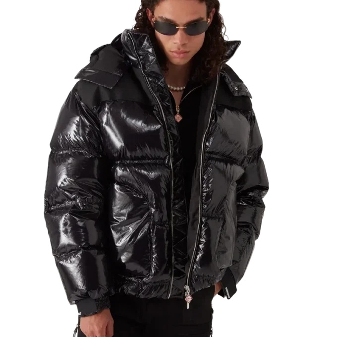 Nylon Puffer Down Jacket Nylon Puffer Down Jacket